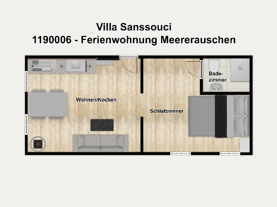 Apartment Sanssouci Meeresrauschen